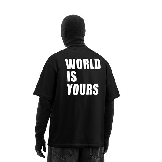 WORLD IS YOURS OVERSIZED T-SHIRT