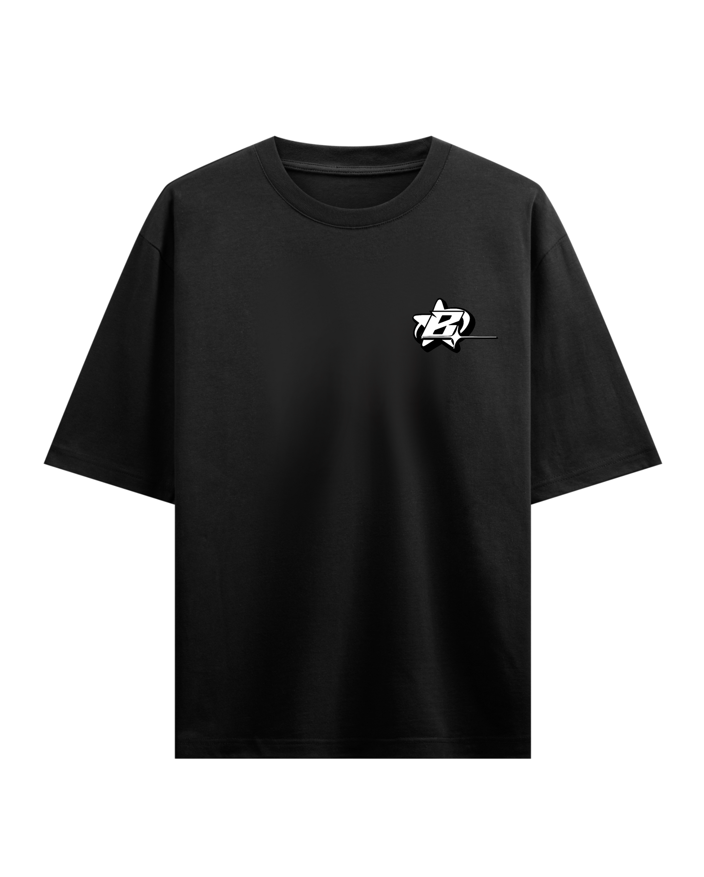 YOU LOVE ME BLACK OVERSIZED T-SHIRT