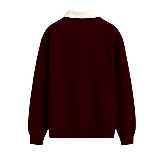 BLACKLIST CLASSIC WINE POLO SWEATSHIRT