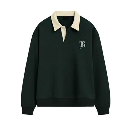 BLACKLIST MINIMAL OLIVE POLO