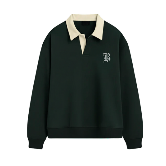 BLACKLIST MINIMAL OLIVE POLO