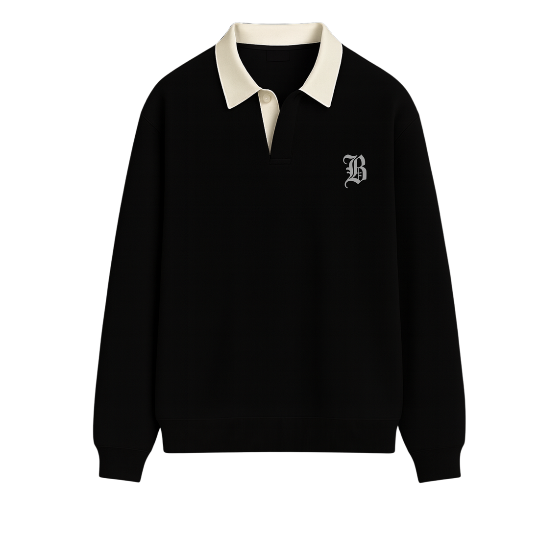 BLACKLIST MINIMAL BLACK POLO