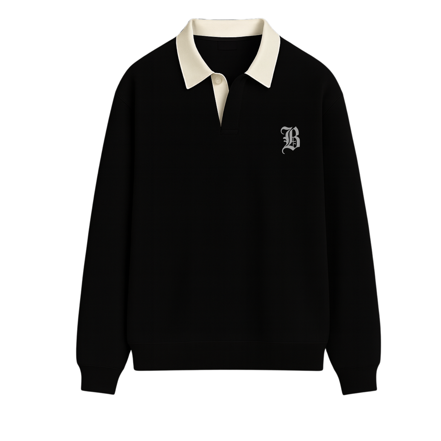 BLACKLIST MINIMAL BLACK POLO