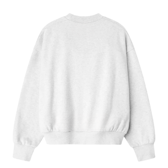 BLACKLIST BEAR WHITE OVERSIZED SWEATSHIRT 1.0