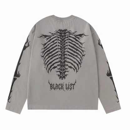 BLACKLIST ESSENTIAL SKELETON SWEATSHIRT