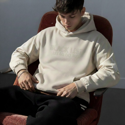 BLACKLIST ESSENTIAL BUTTER YELLOW OVERSIZED HOODIE 1.0