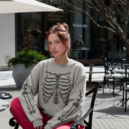 BLACKLIST ESSENTIAL SKELETON SWEATSHIRT
