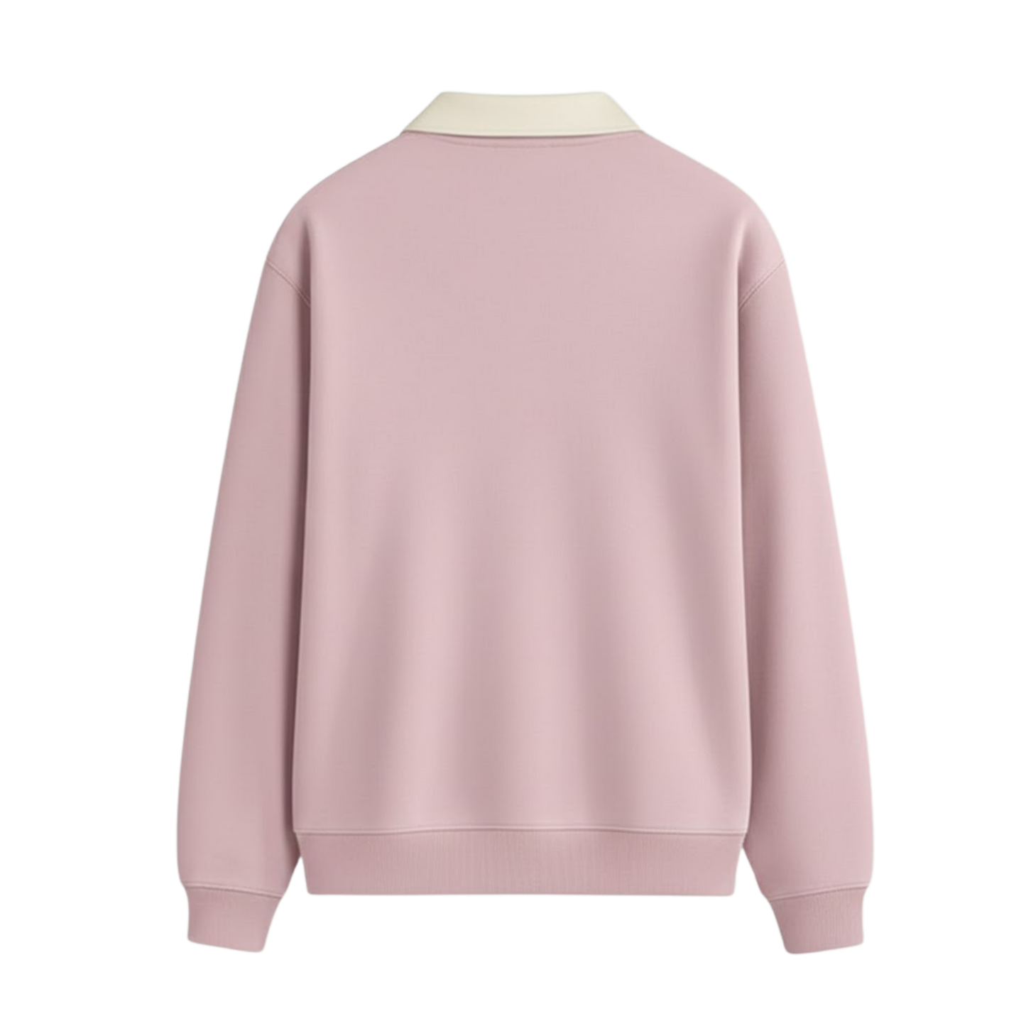 BLACKLIST CLASSIC BABY PINK POLO SWEATSHIRT