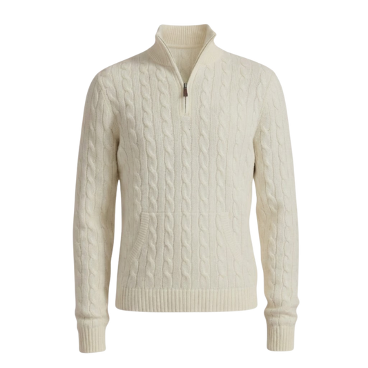 BLACKLIST BEIGE KNIT POLO