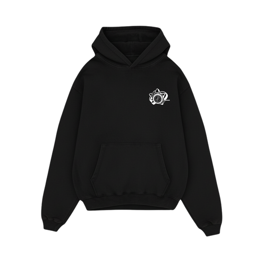 BLACK LIST OFFICIAL BLACK OVERSIZED HOODIE 2.0