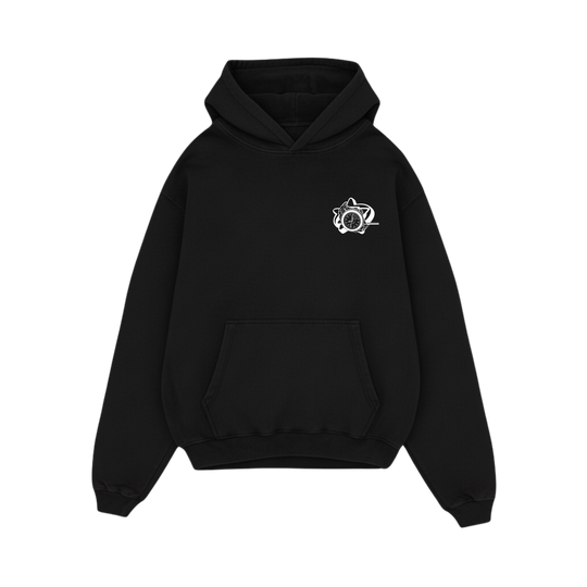 BLACK LIST OFFICIAL BLACK OVERSIZED HOODIE 2.0