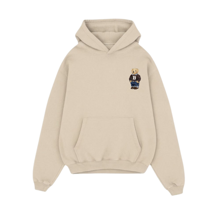 BLACK LIST CLASSIC BEAR BEIGE OVERSIZED HOODIE 2.0
