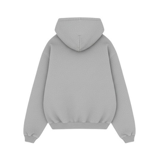 BLACK LIST CLASSIC BEAR GREY OVERSIZED HOODIE 1.0