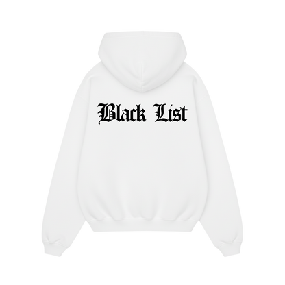 BLACKLIST CROSSES WHITE BASICS OVERSIZED HOODIE 2.0