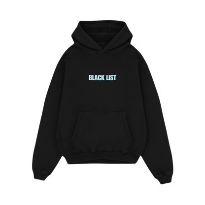 BLACKLIST DRIP ICE BLUE OVERSIZED HOODIE