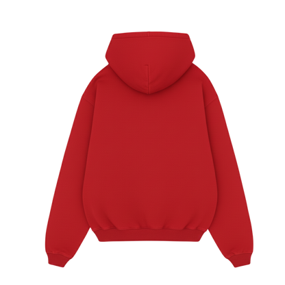 BLACKLIST RED BEAR OVERSIZED HOODIE