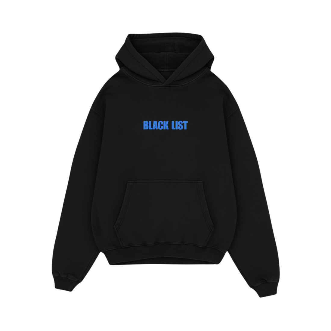 BLACKLIST DRIP AZURE OVERSIZED HOODIE
