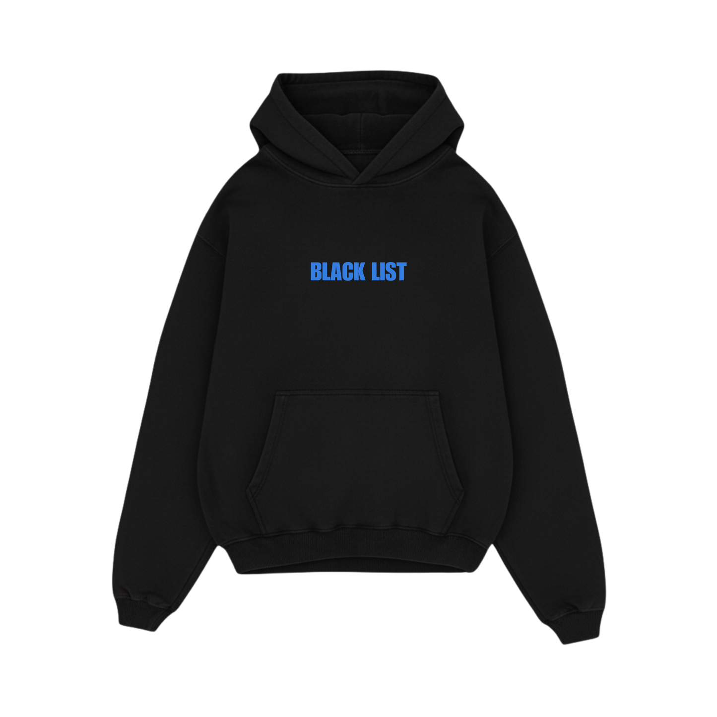 BLACKLIST DRIP AZURE OVERSIZED HOODIE