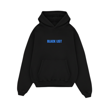 BLACKLIST DRIP AZURE OVERSIZED HOODIE