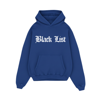 BLACKLIST CROSSES BLUE BASICS OVERSIZED HOODIE
