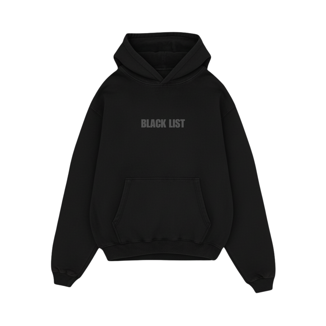 BLACKLIST DRIP NADO GRAY OVERSIZED HOODIE