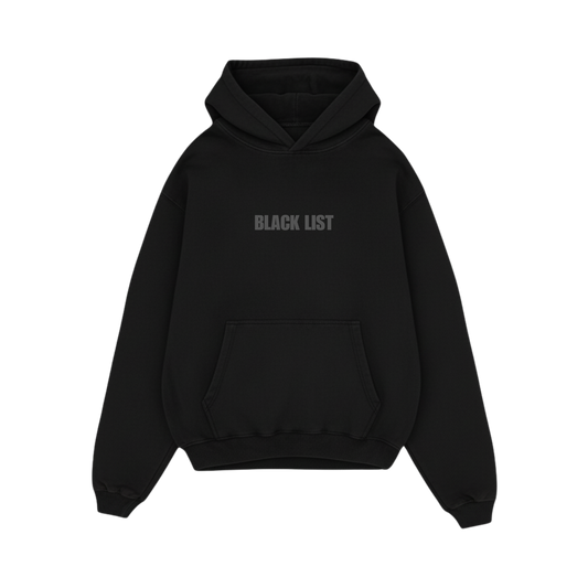 BLACKLIST DRIP NADO GRAY OVERSIZED HOODIE