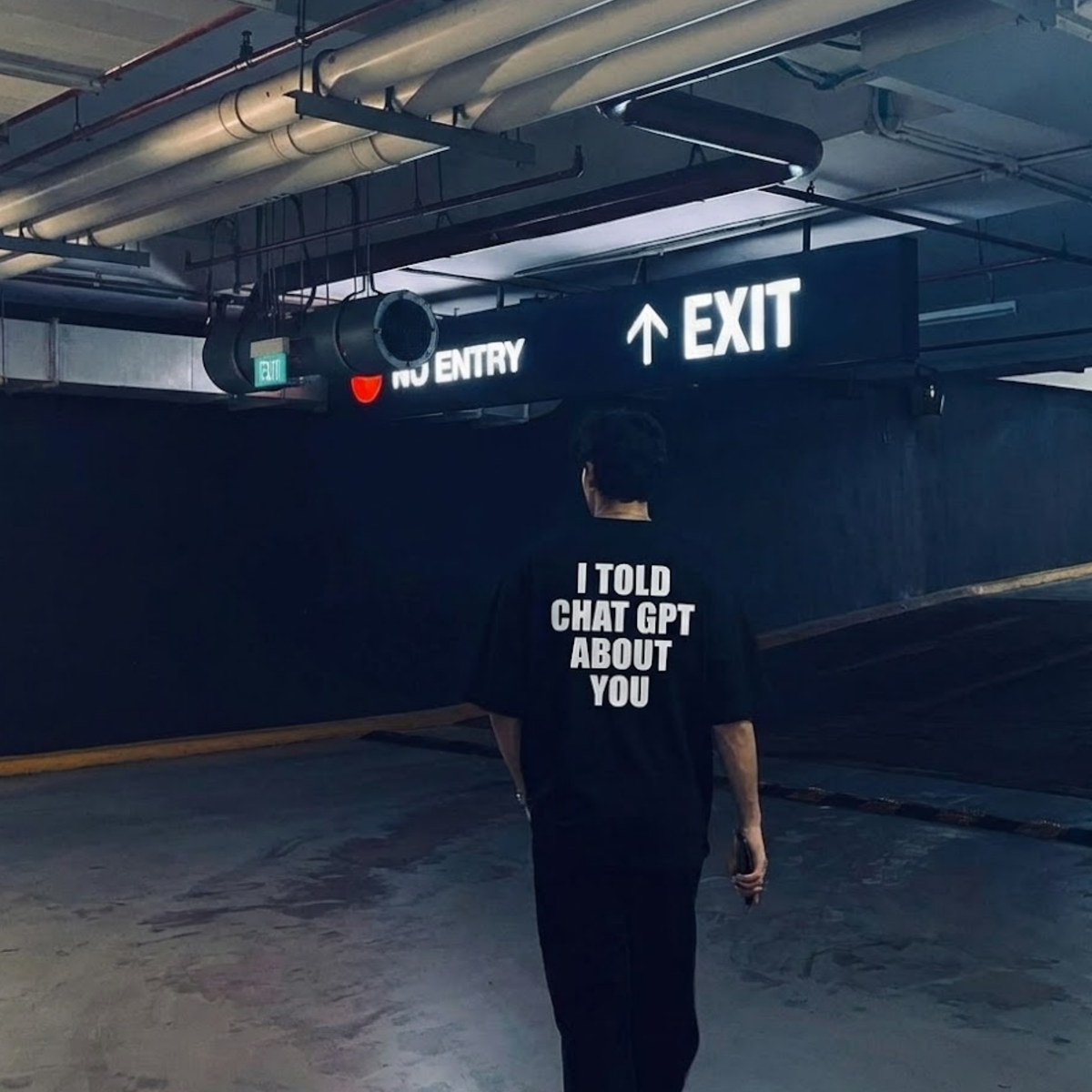 I TOLD CHATGPT ABOUT YOU OVERSIZED T-SHIRT