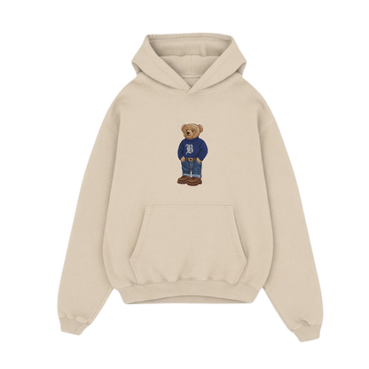 BLACKLIST BEAR OFFICIAL SAND OVERSIZED HOODIE BASICS 2.0