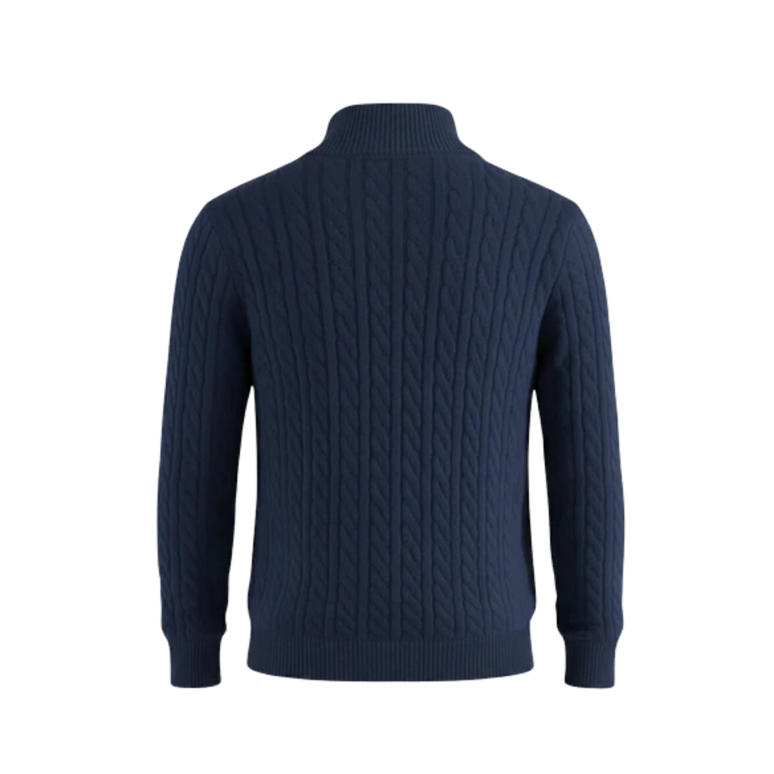 BLACKLIST NAVY KNIT POLO