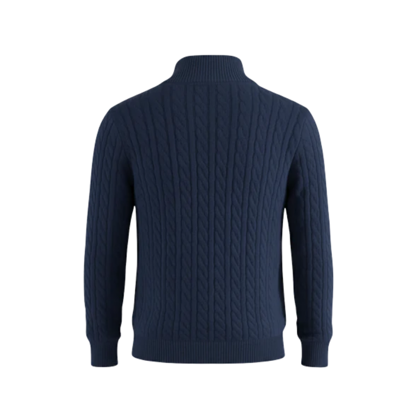 BLACKLIST NAVY KNIT POLO