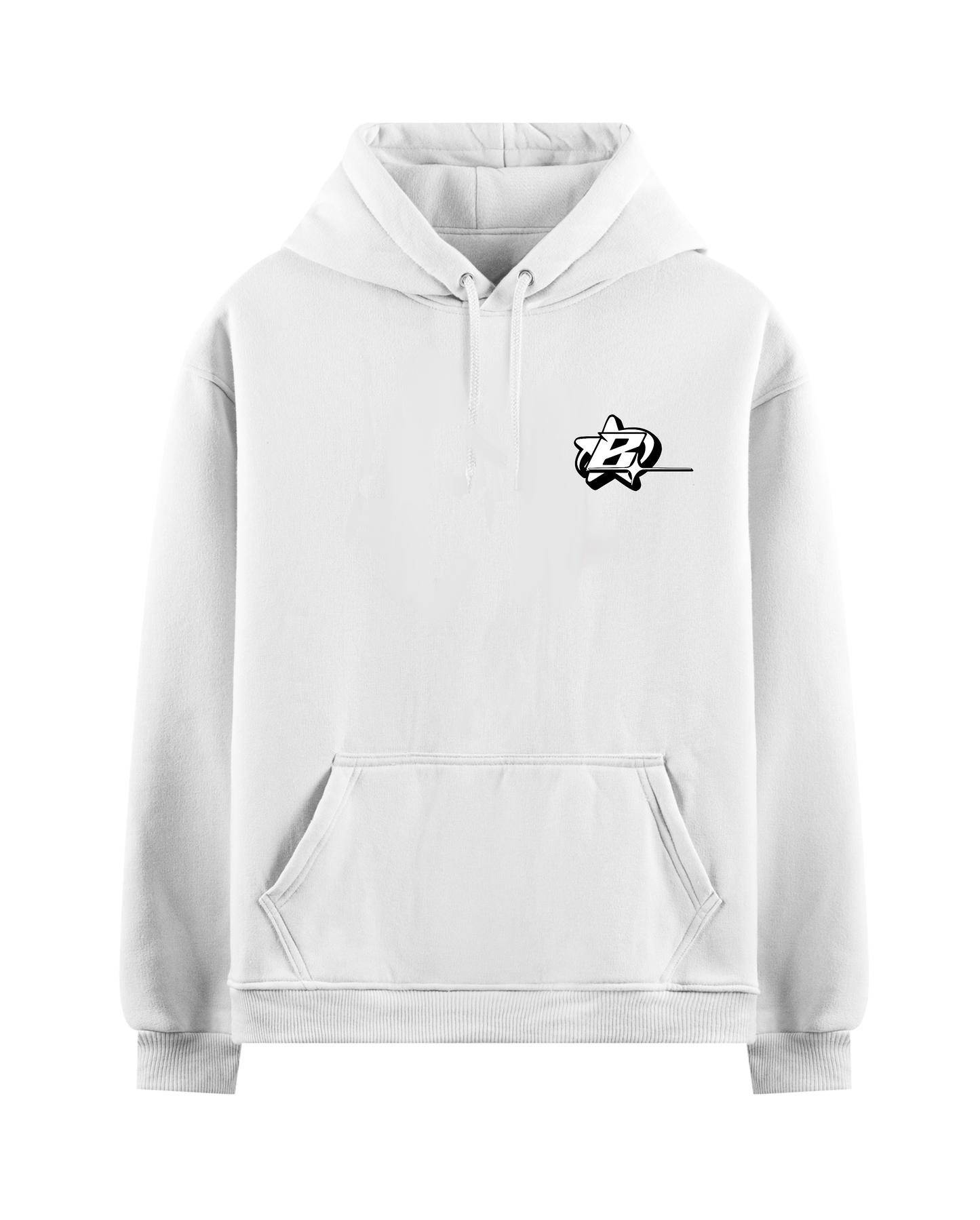 5 AM IS FOR CLUBBING WHITE OVERSIZED HOODIE