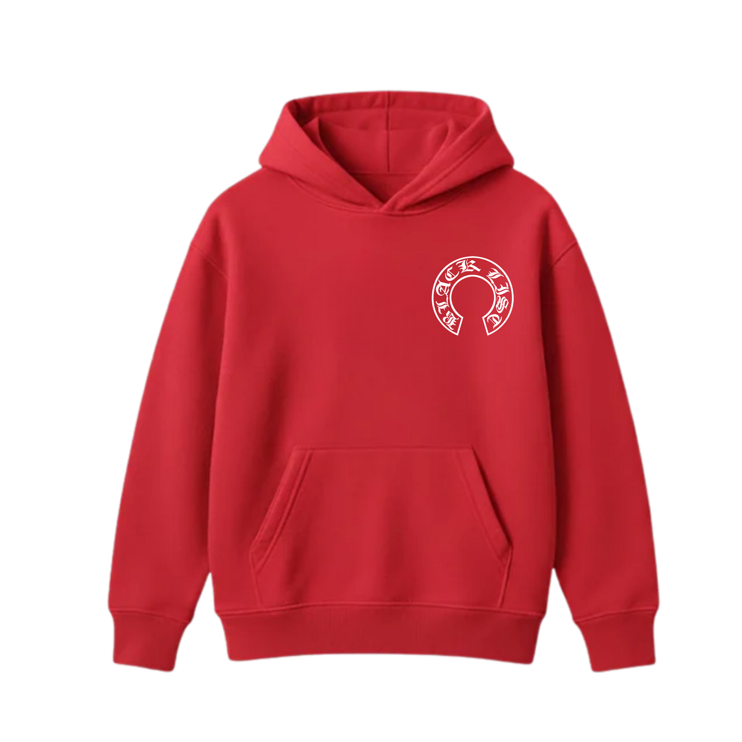 BLACKLIST OG RED OVERSIZED HOODIE