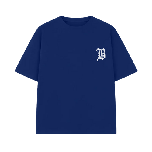 Amex Rolex Relax Blue Oversized T-shirt