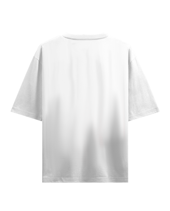 Blow Me Birthday White Oversized T-Shirt