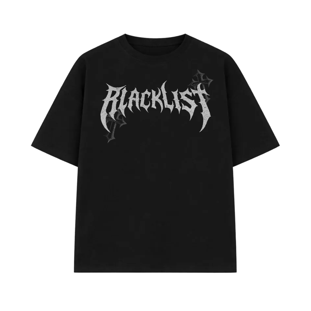 Blacklist “God Be The Glory” Oversized Black Tee