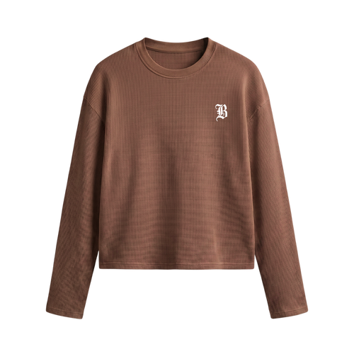 Blacklist Archive Edition Waffle T-shirt Brown