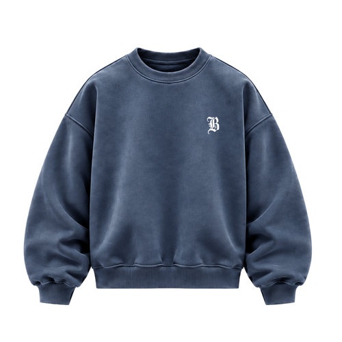 Blacklist Bad Habits Sweatshirt Stone Wash