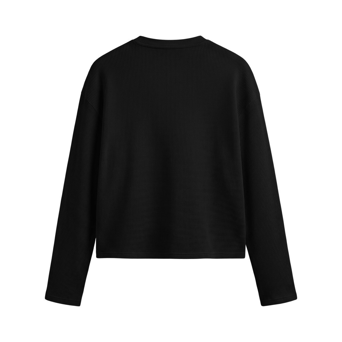 Blacklist Bear Collective Waffle T-shirt Black