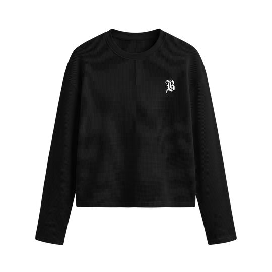 Blacklist Big Dreams Waffle T-shirt Black