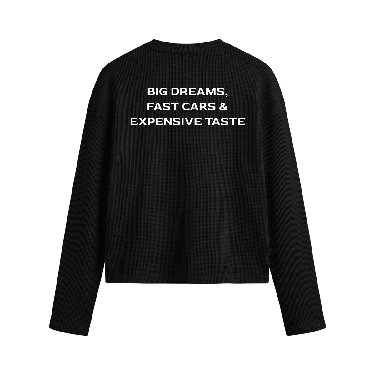 Blacklist Big Dreams Waffle T-shirt Black
