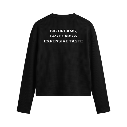 Blacklist Big Dreams Waffle T-shirt Black
