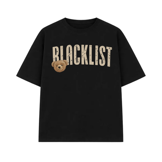 Blacklist Black Bear Oversized T-Shirt