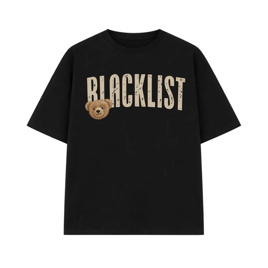 Blacklist Black Bear Oversized T-Shirt