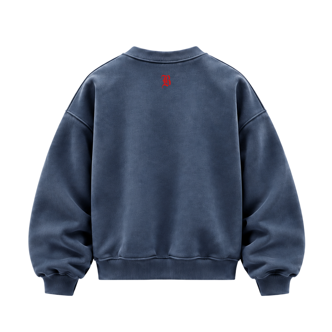 Blacklist Blacklist Flame Sweatshirt Blue Stone Wash