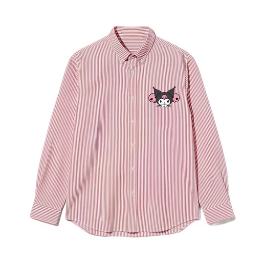 Blacklist Brat Mode Stripe Shirt – Pink