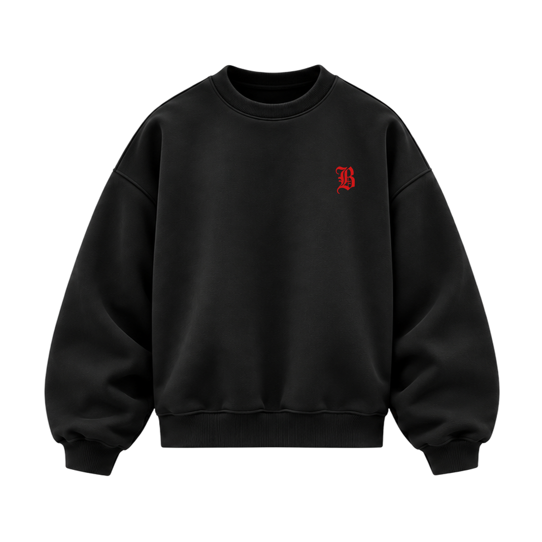 Blacklist Burnout Club Sweatshirt Black