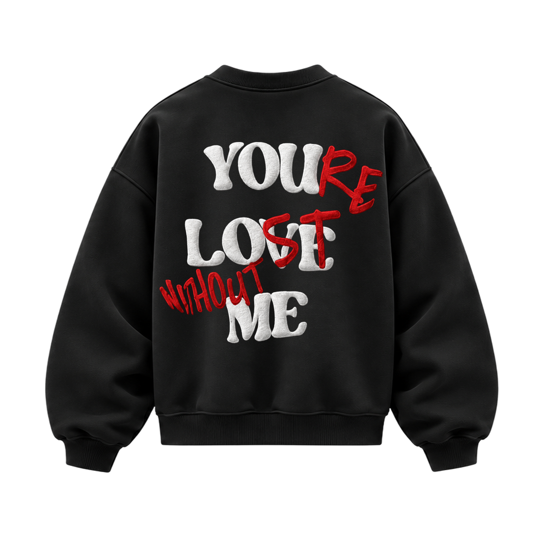 Blacklist Burnout Club Sweatshirt Black