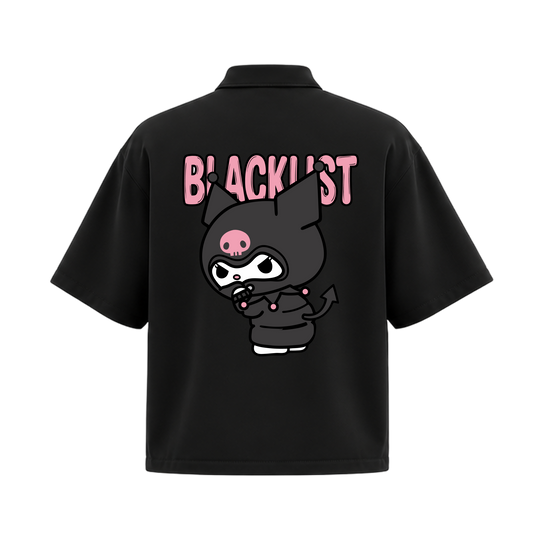 Blacklist  Capital Club Zipper Shirt Black
