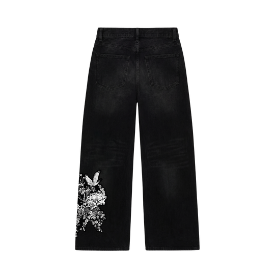 Blacklist Classic Bloom Embroidered Denim – Limited Edition