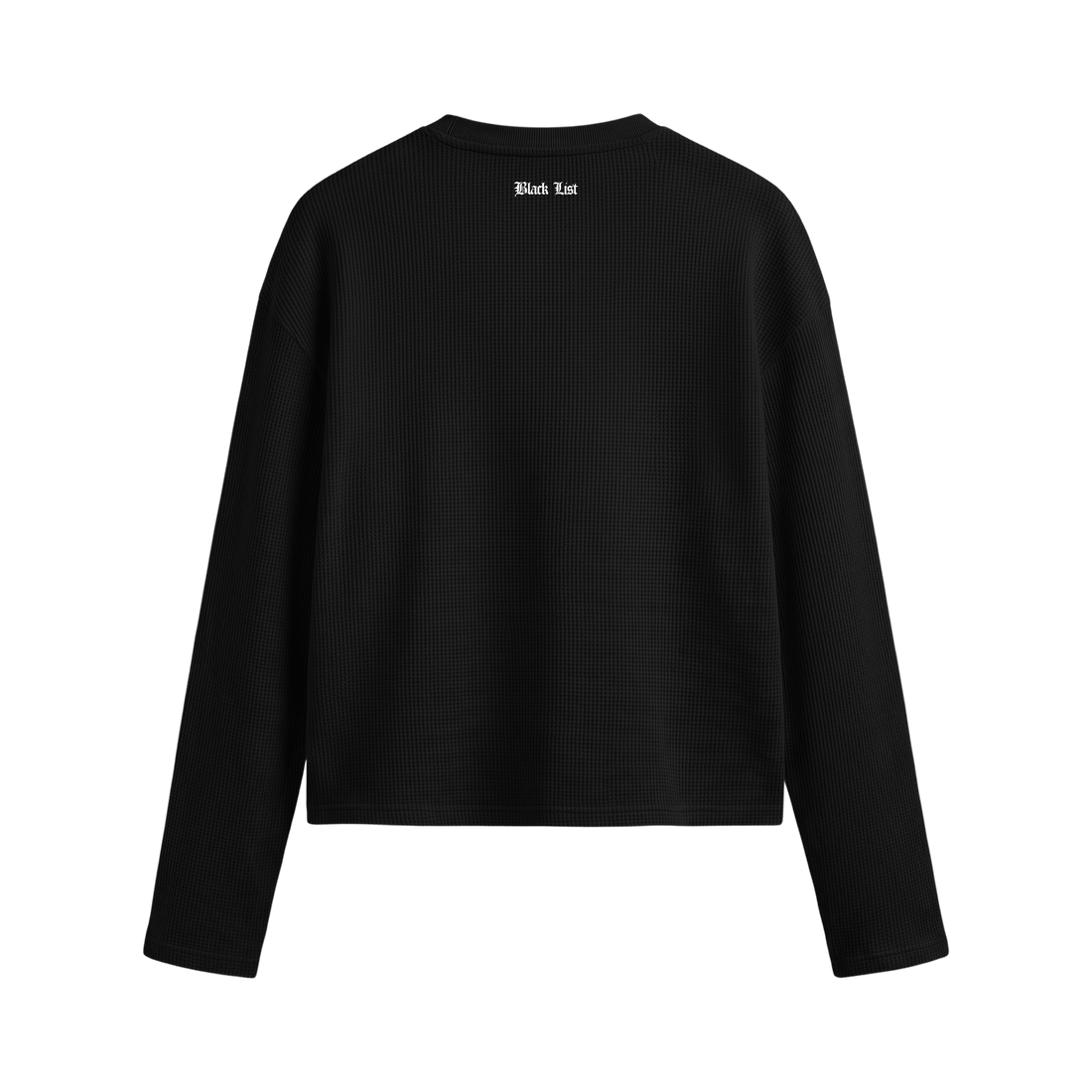 Blacklist Midnight Lover Waffle T-shirt Black